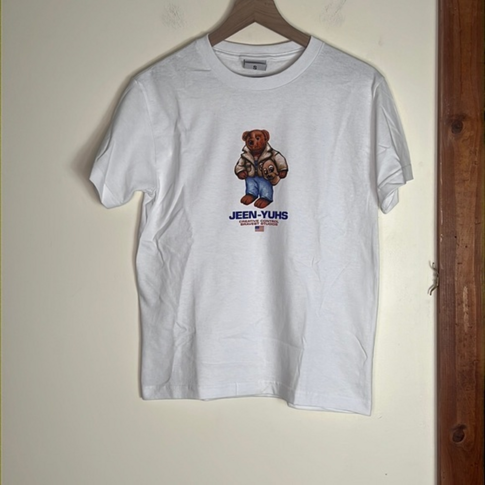Brand New Chi Beer Jeen-Yuhs Kayne West Ye White T-Shirt Size Small